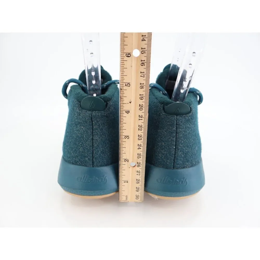 Allbirds Wool Runner Mizzles Sneakers High Top Women Size 5 Teal Merino Wool